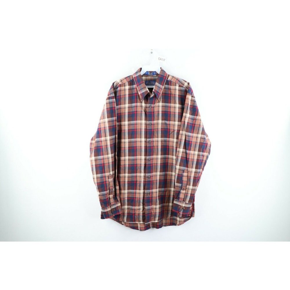 Vintage Pendleton Mens Large Wool Blend Canterbur… - image 1